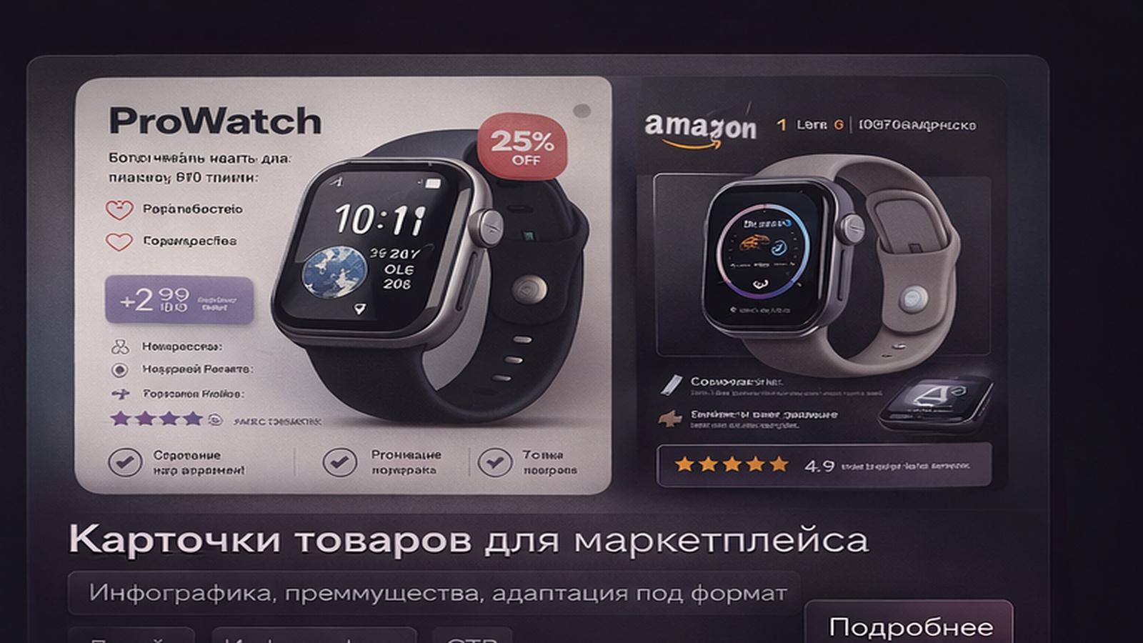 Product cards